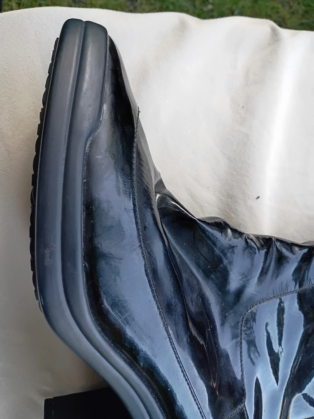 Cole Haan x Nike Air Patent Leather Boots